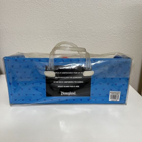 Vintage Disney Disneyland Mickey & Friends Bath Infant Squeeze Toys Set of 5 NEW - Picture 8 of 12